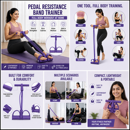 FlexTone Pro™ – Full Body Resistance Trainer